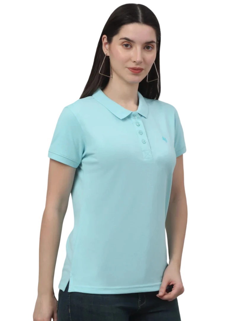 Sky Blue Polo T-Shirt